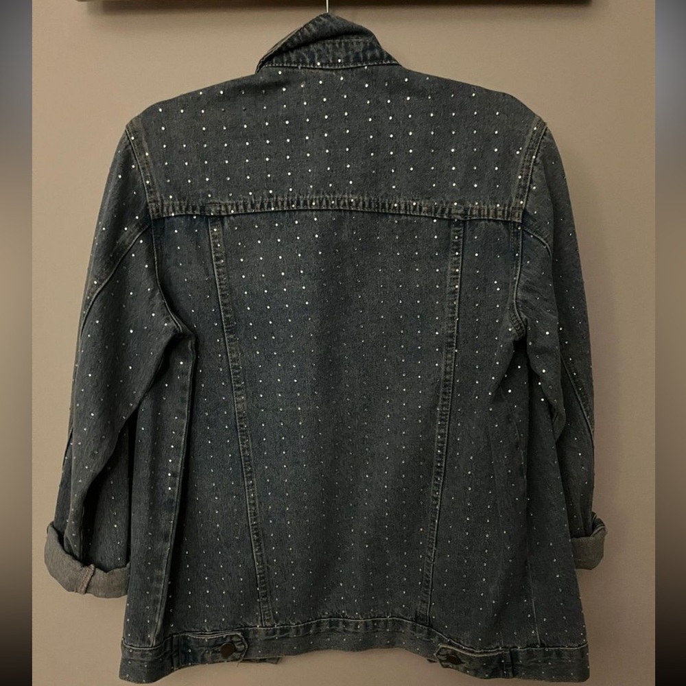 Superdown Studded Jean Jacket - image 2